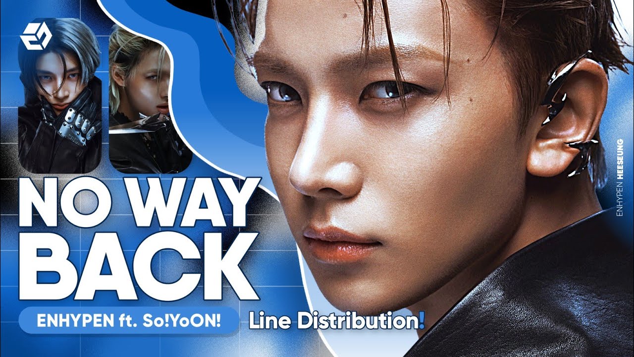 ENHYPEN - No Way Back (feat. So!YoON!) | (Line Distribution)