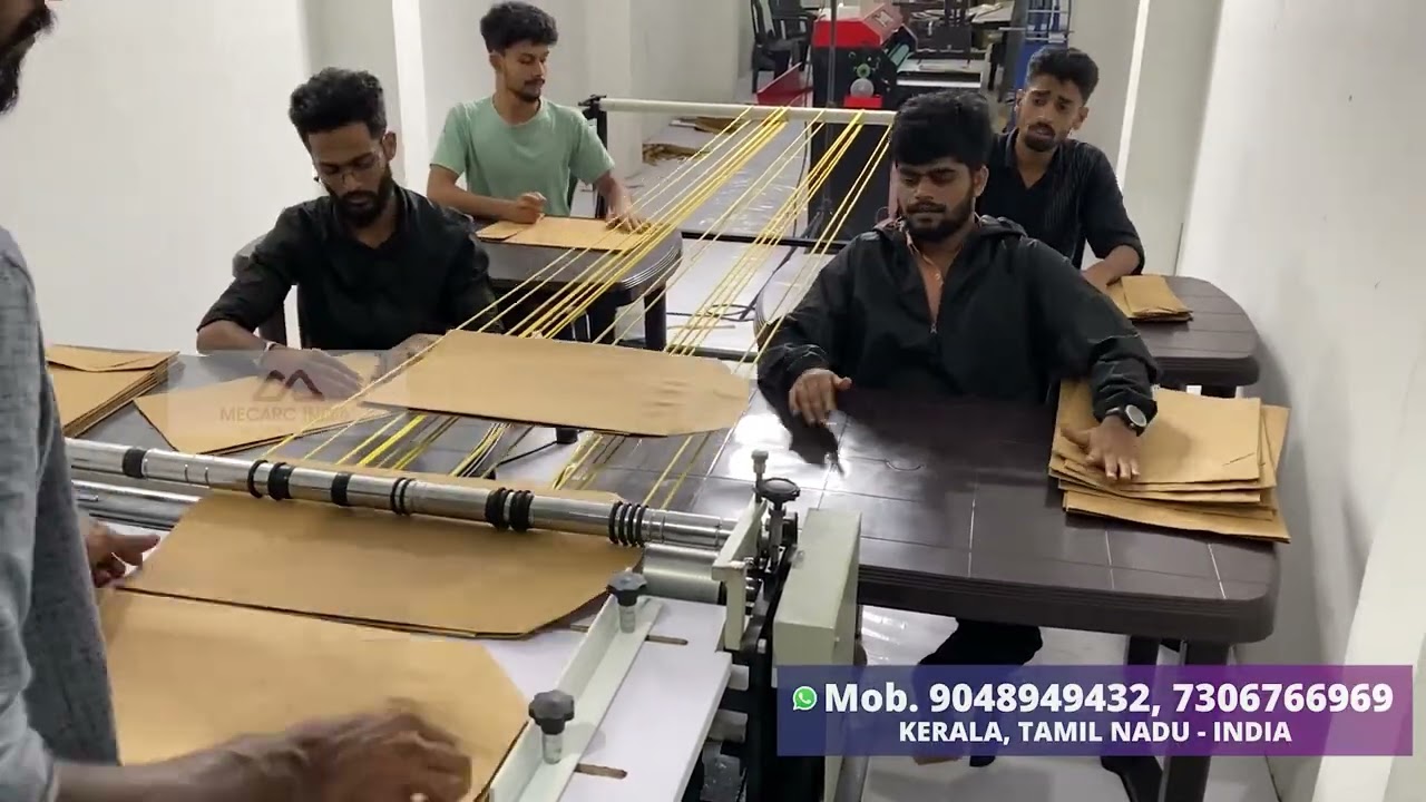 INTRODUCING OUR MACHINARIES - Paper bag mahine, Paper plate machine, Screen printing machine