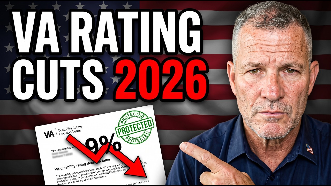 The VA Is Cutting Disability Ratings in 2026 &mdash; Here's the Rule That Protects Yours