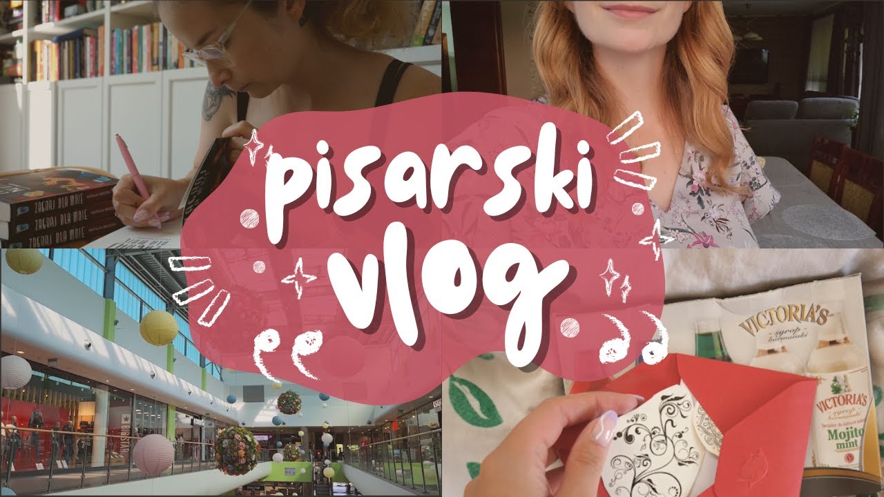 PISARSKI VLOG ✍ // podpisywanie książek / premiera 