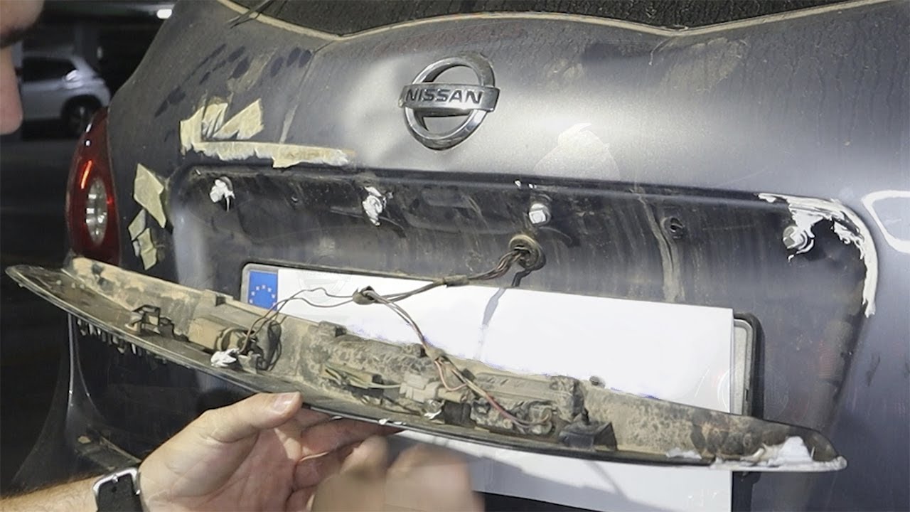 DIY NISSAN QASHQAI cómo ARREGLAR maneta panel PUERTA maletero
