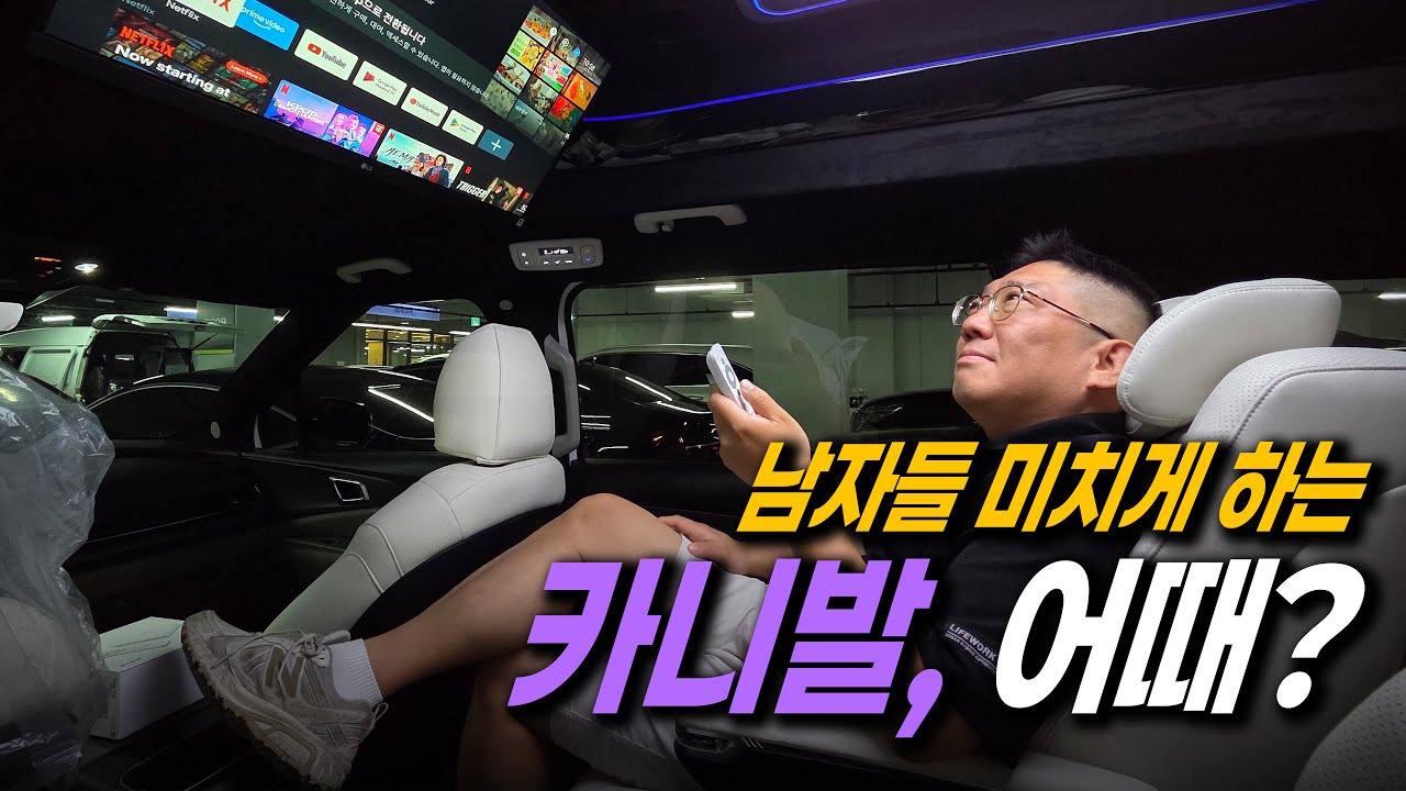 이래도 안사? 풀옵션 카니발 하이리무진