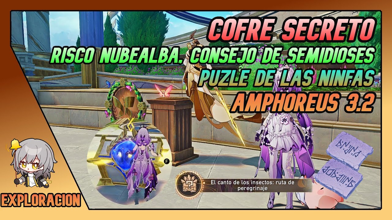 COFRE SECRETO | Risco Nubealba, Consejo De Semidioses | Losa Con Himno | Amphoreus 3.2 | Star Rail