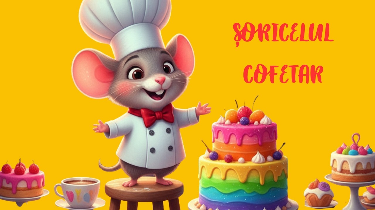 Șoricelul Cofetar 🎶 Cântece pentru Copii și Bebeluși în Limba Română