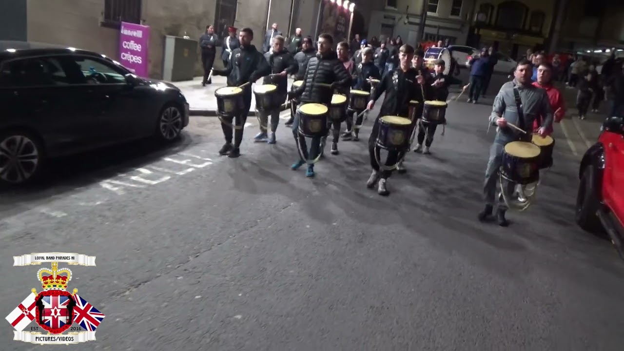 South Belfast Young Conquerors FB @ Cormeen Rising Sons Of William FB Parade 2025
