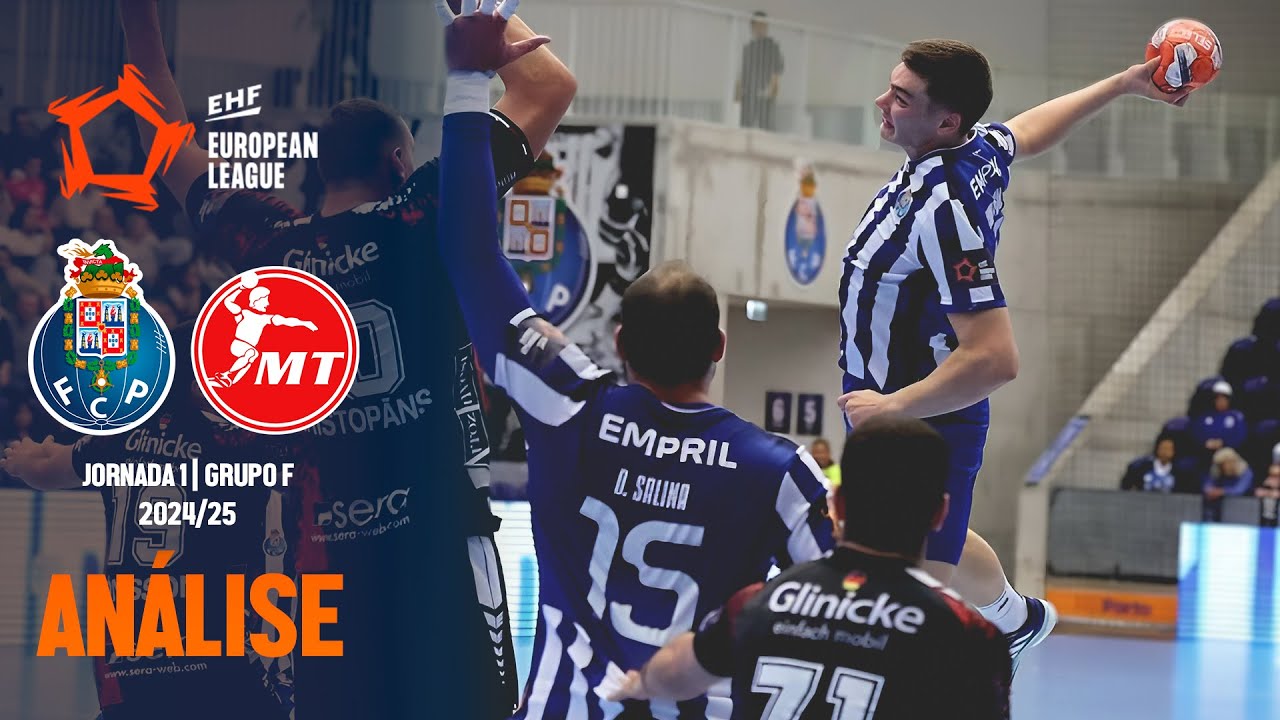 FC PORTO (24) x (29) MT MELSUNGEN | GRUPO F | EHF EUROPEAN LEAGUE 24/25 : ANÁLISE
