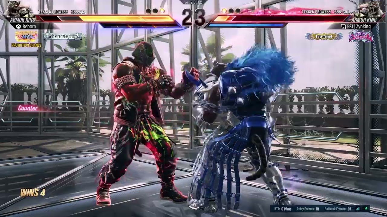 TEKKEN 8 ARMOR KING MIRROR Reborn Vs Zynking God of Destruction Match
