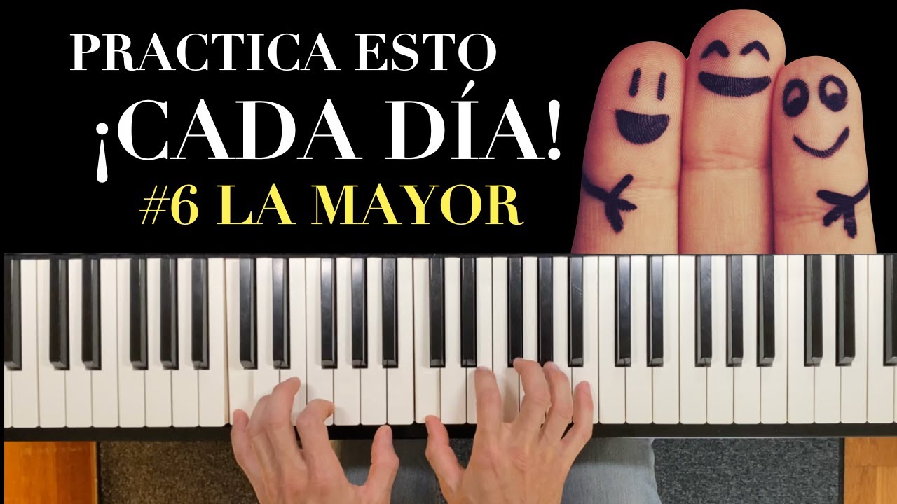 EJERCICIOS para piano - La rutina PERFECTA 🔥 (LA MAYOR)