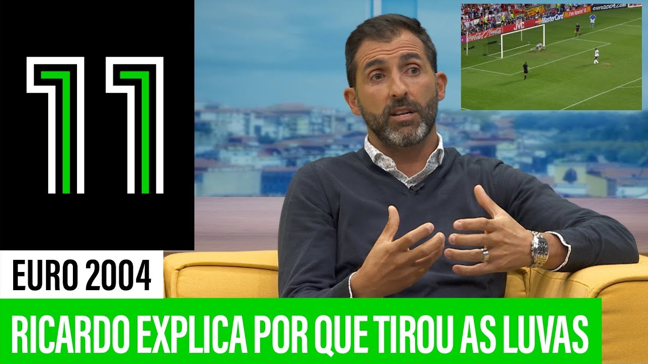 Euro 2004: Ricardo explica por que tirou as luvas