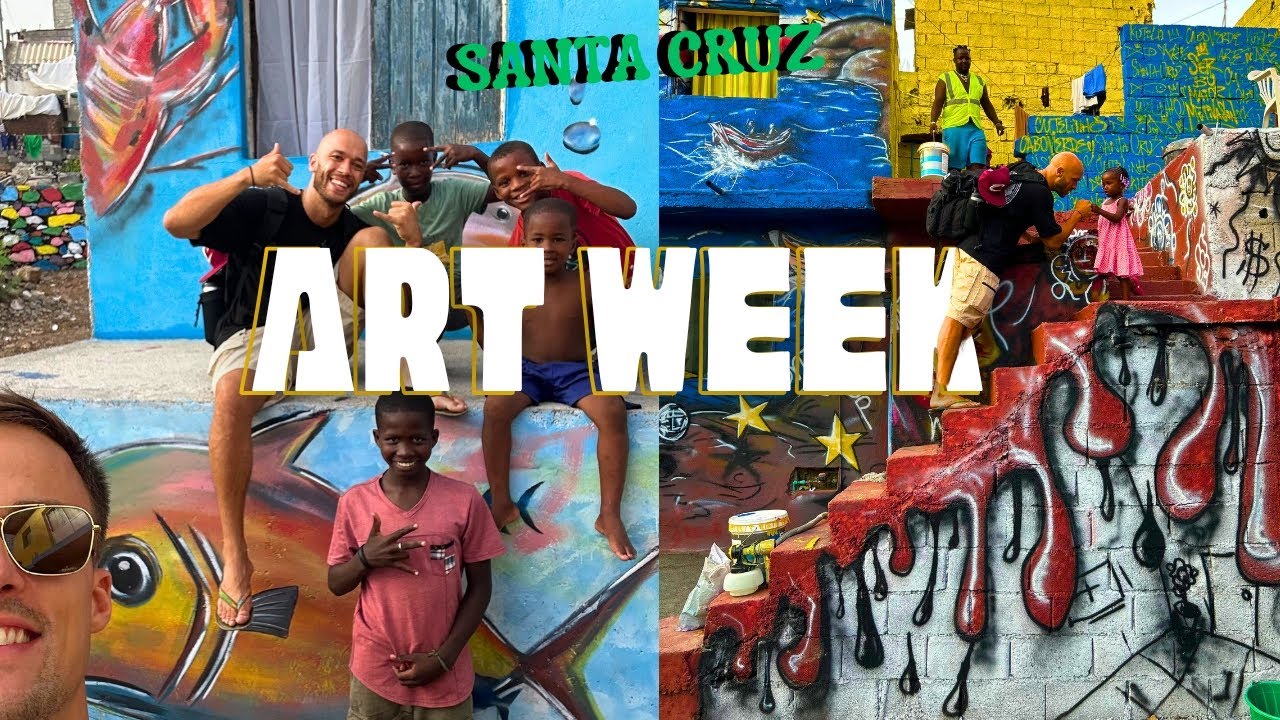 Santa Cruz Art Week Cabo Verde Vlog