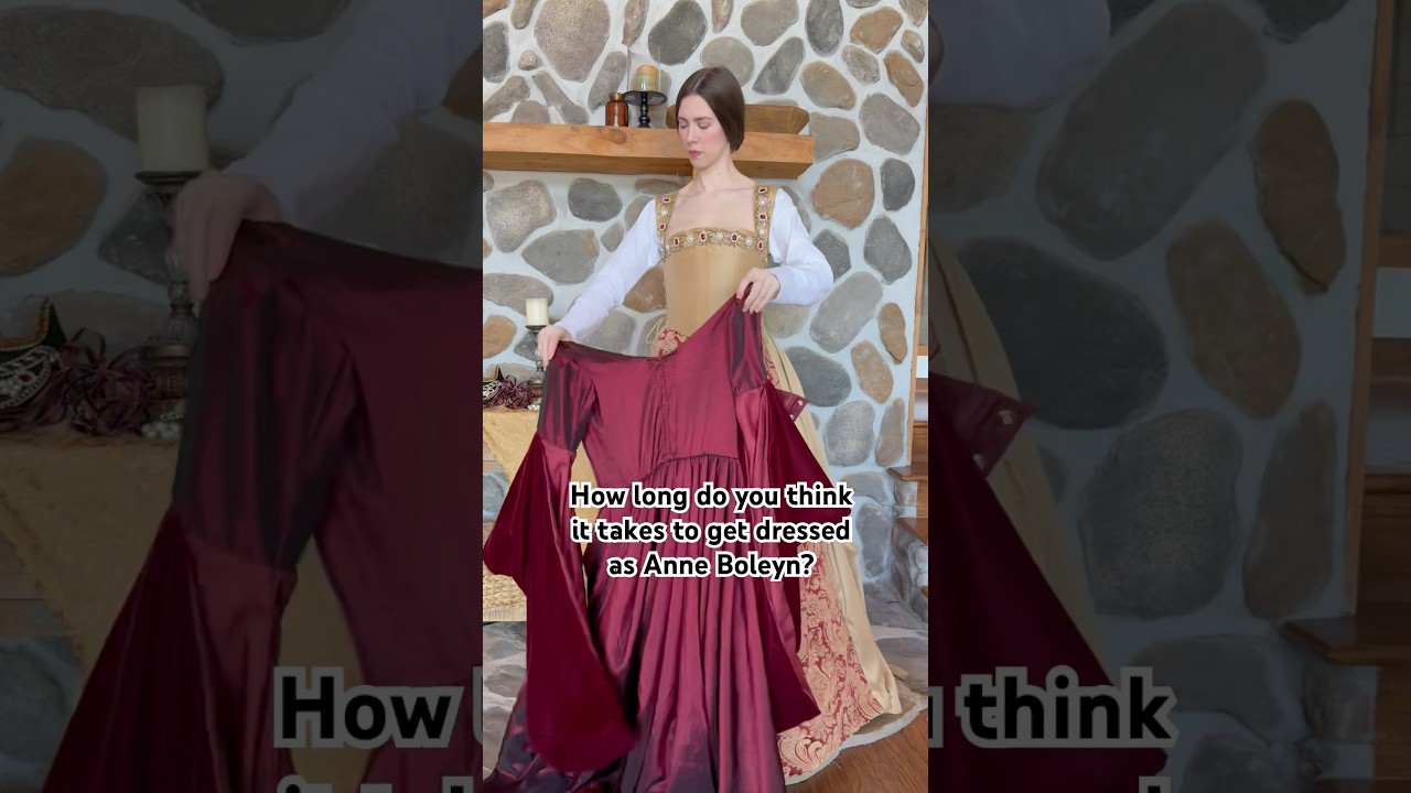 My Goodwill curtain Anne Boleyn 💅
