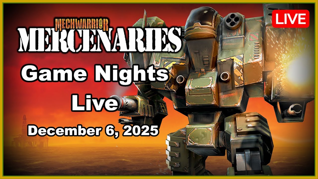 mechwarrior 4 mercs is a game that ppl should play