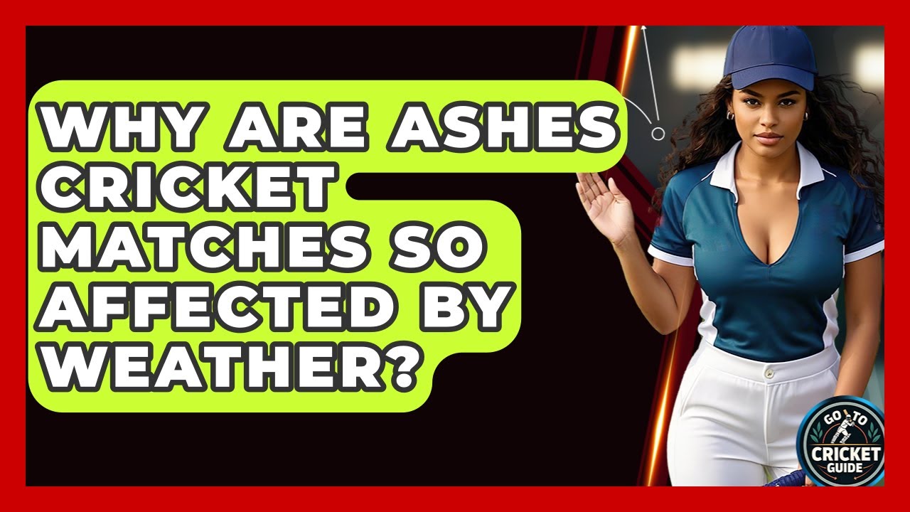 Why Are Ashes Cricket Matches So Affected By Weather? - Go-To Cricket Guide