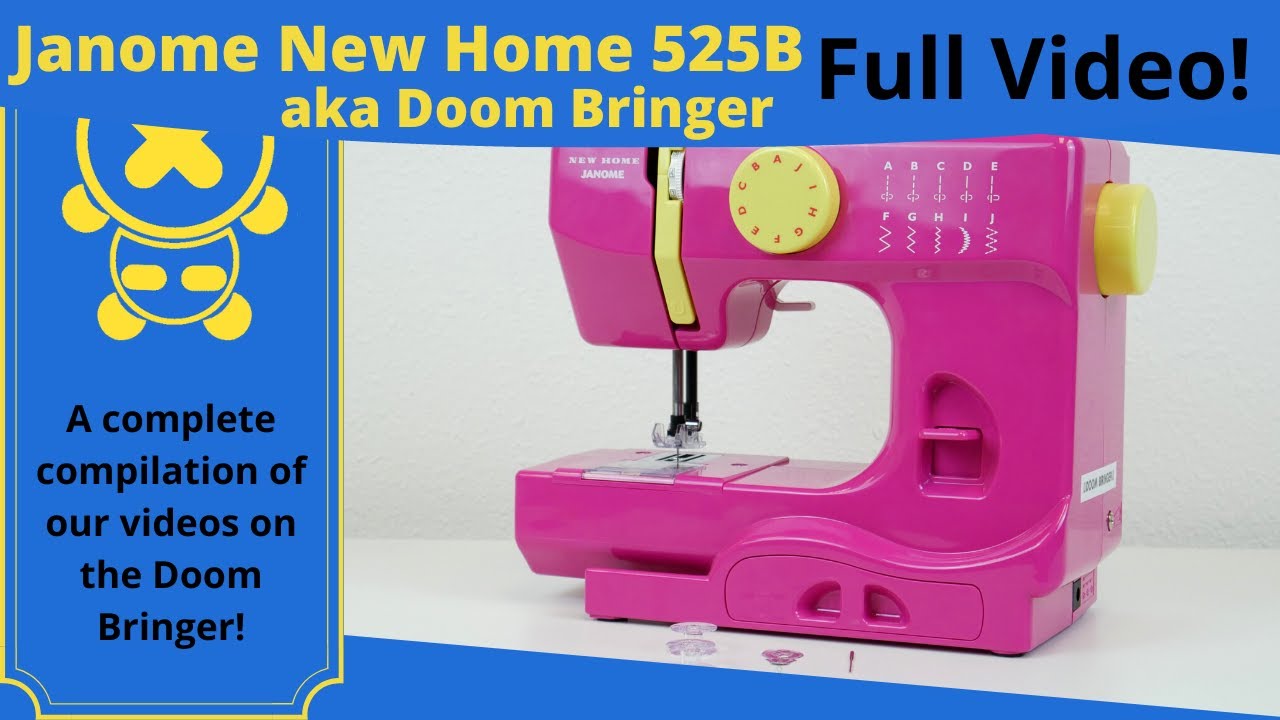 Janome New Home 525B (aka Doom Bringer) Compilation