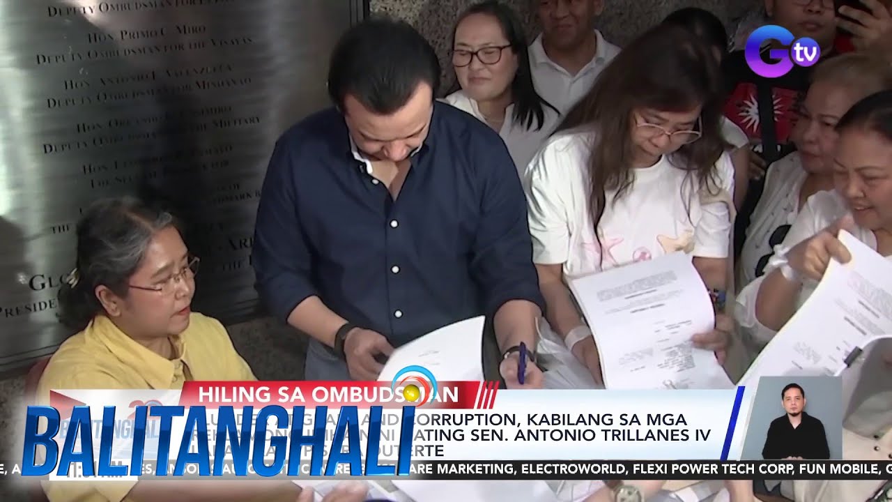 Plunder at graft and corruption, kabilang sa mga reklamong inihain ni dating... | Balitanghali
