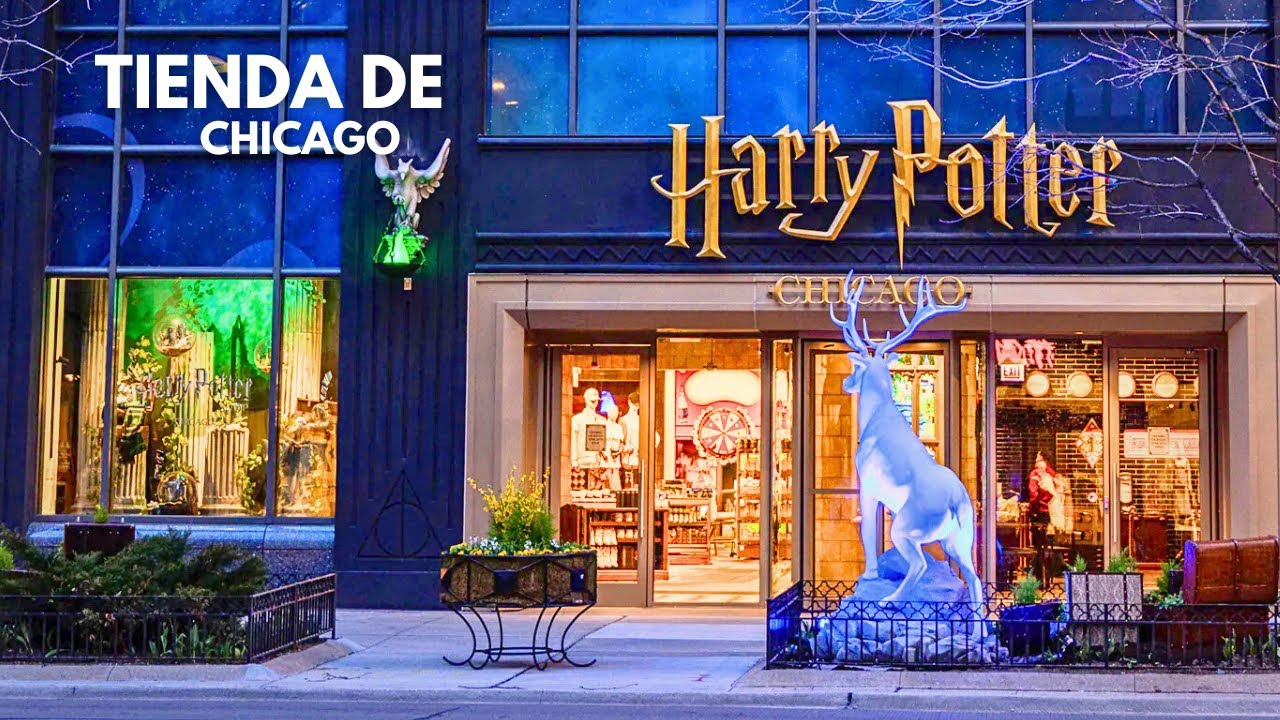 Visité la tienda de HARRY POTTER ⚡️en CHICAGO | Es increíble 🫢 