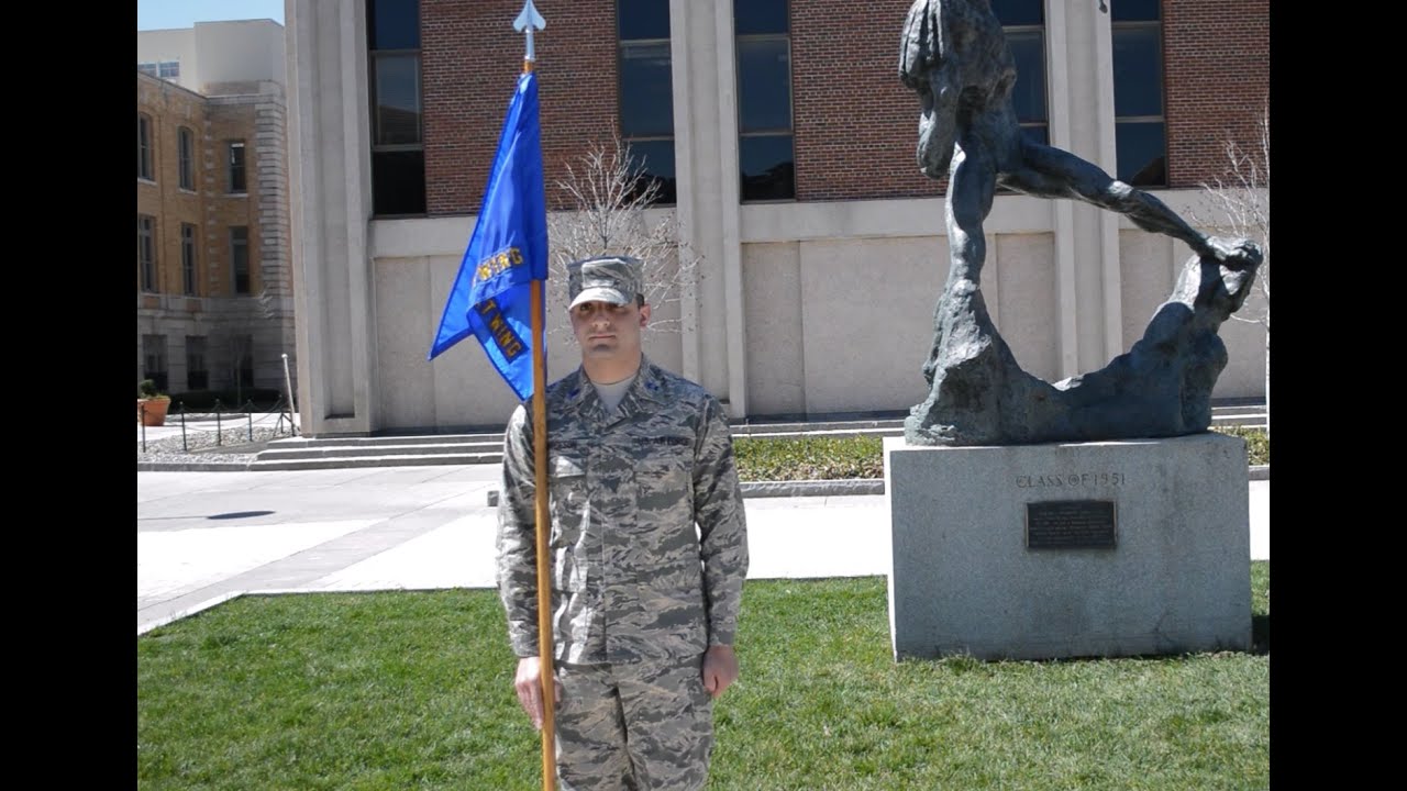 Air Force ROTC Guidon Procedure