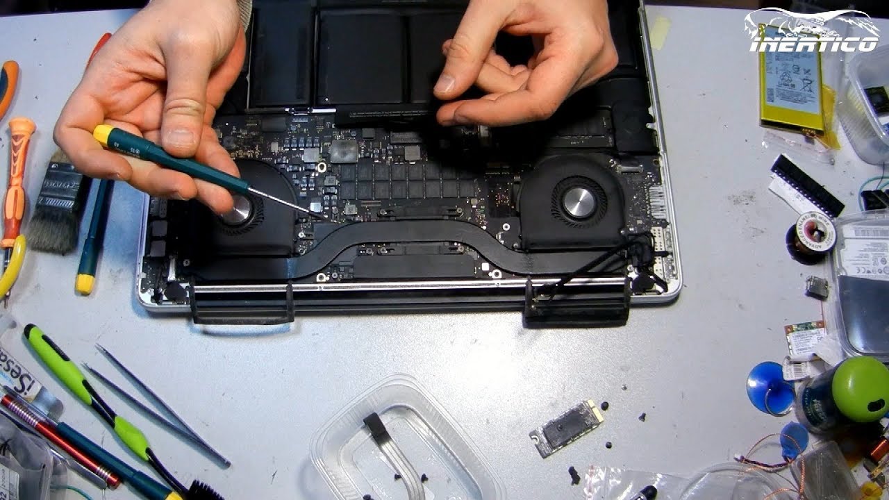 MacBook Pro A1398 - Разборка. Чистка. Сборка