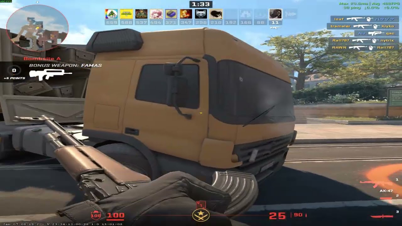 Amd ryzen 7 9800x3d and Rtx 4060 CS2 Deathmatch