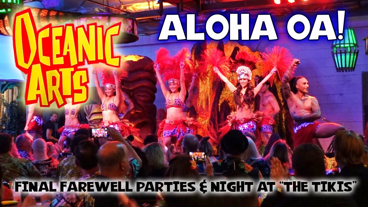 Aloha OA, часть 2 — Прощальные вечеринки Oceanic Arts! Три ночи празднования Aloha OA!