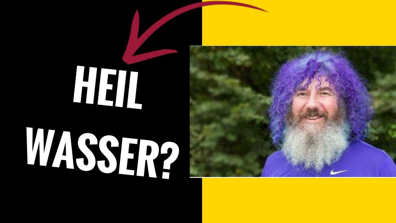 Robert Franz &uuml;ber Heilwasser  ☝️