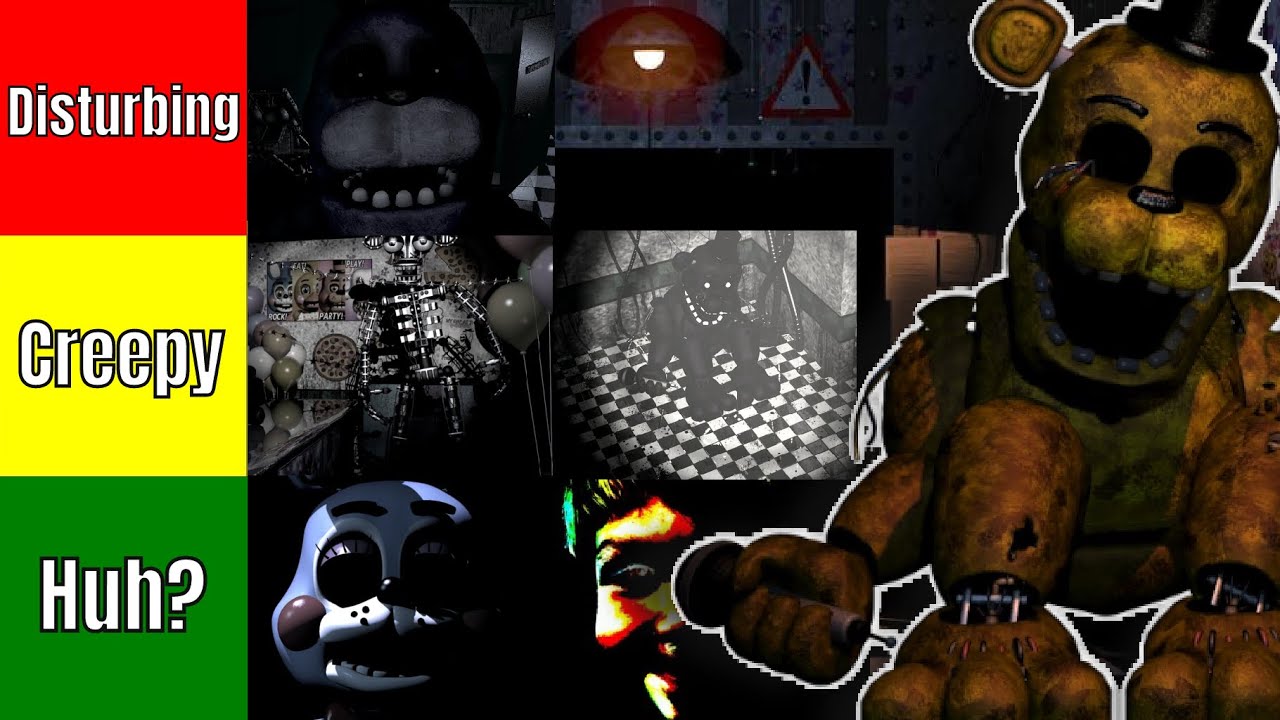 Рейтинг всех пасхальных яиц FNAF по степени их страшности