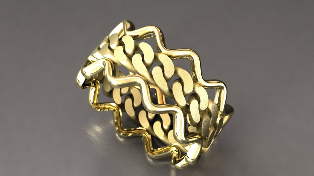 Cartier Wave-Inspired Ring Design | Creating a Luxury Jewel from the Heart of the Sea