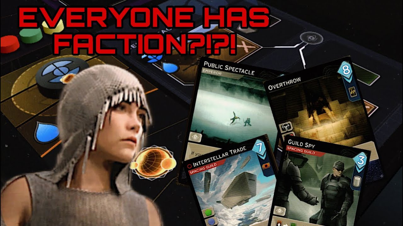 FACTION GALORE with Irulan!!! (Dune Imperium Uprising Gameplay)