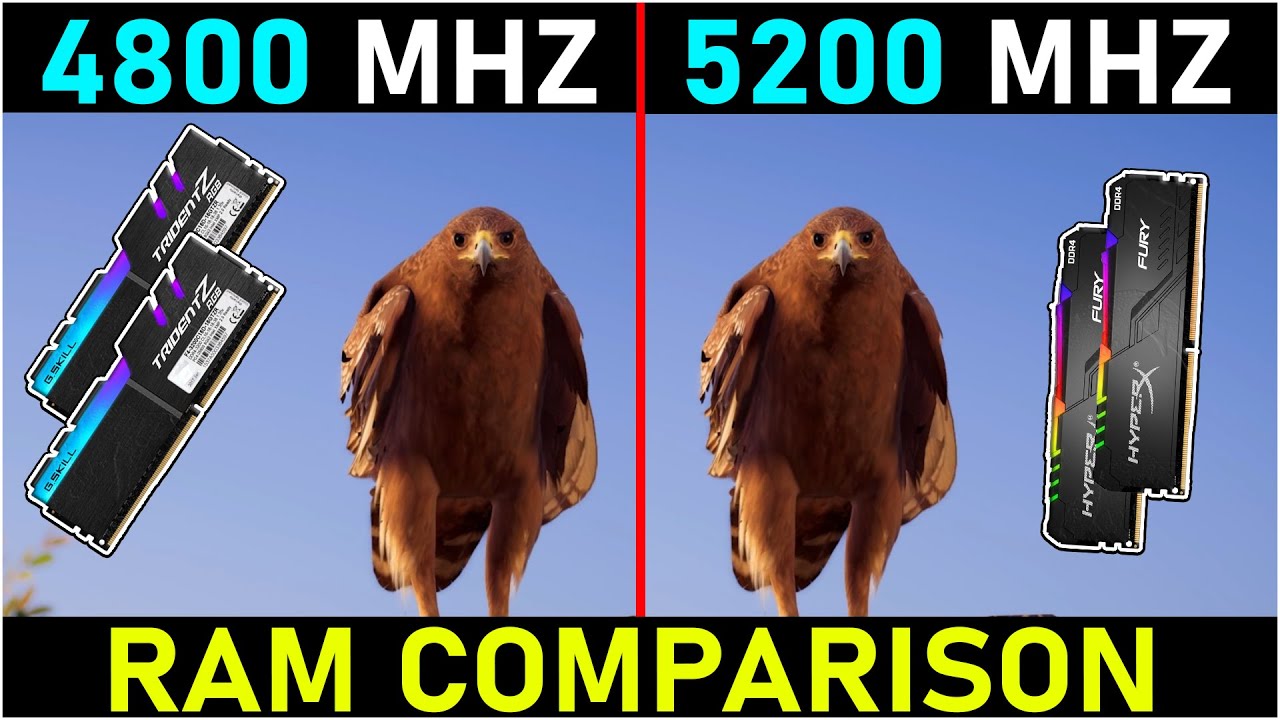 4800MHz vs 5200MHz - RTX 3080 + i9 12900K | Tech MK