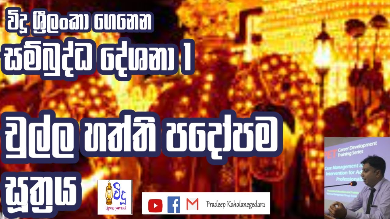 Chulla Haththi Padopama Sutta | Sinhala| Buddhist Teachingචුල්ල හත්ථි පදෝපම සූත්‍රය