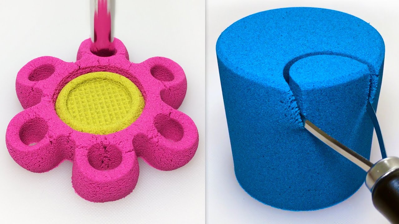 Very Satisfying ASMR 228 Satisfying Kinetic Sand