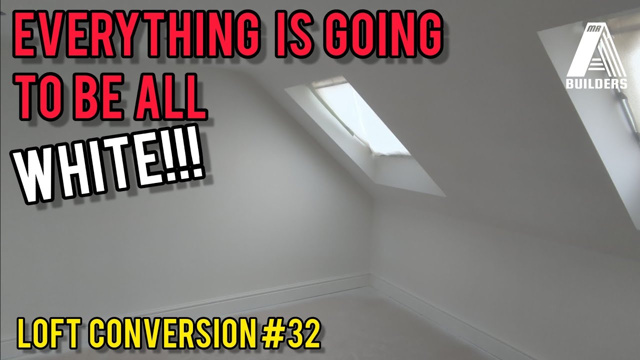 Airless spraying and answering viewers comments. Loft conversion #32 #loft #wagner #airlesspraying
