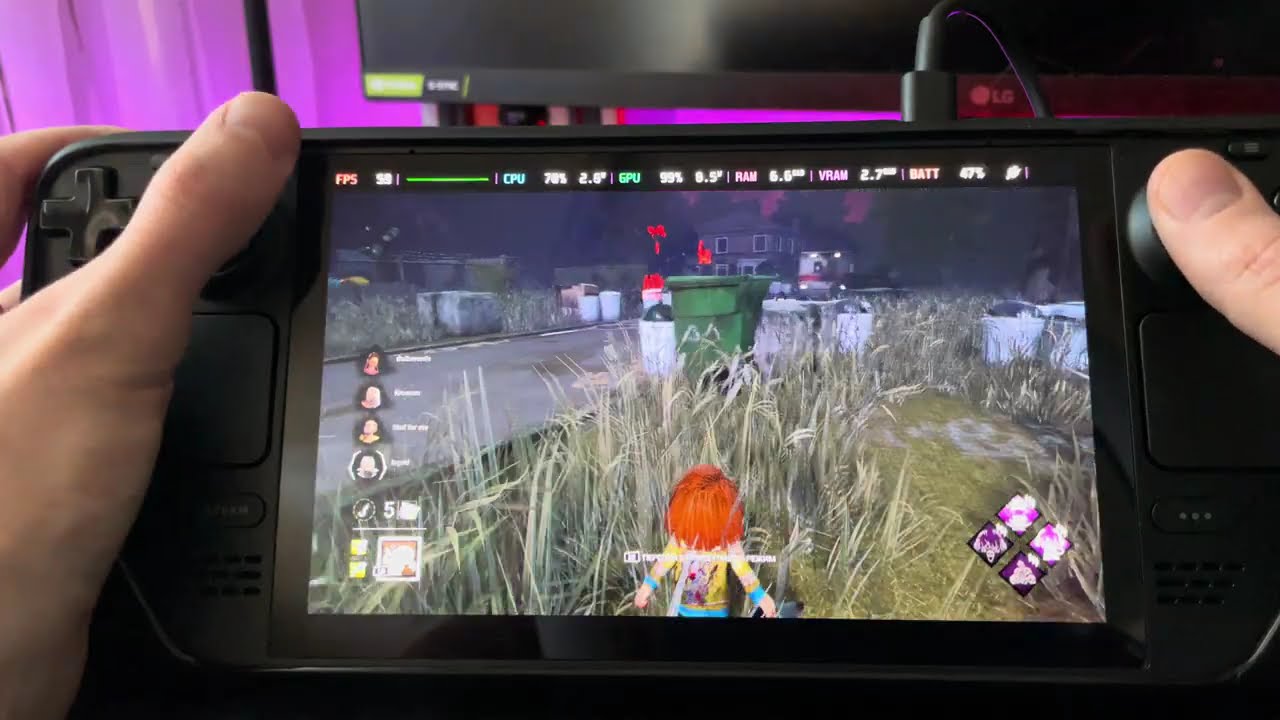 DEAD BY DAYLIGHT | STEAM DECK OLED Gameplay