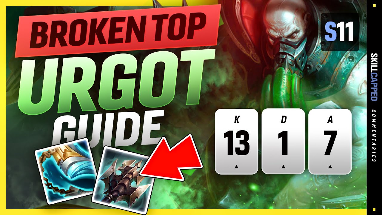 CHALLENGER Urgot Guide - How To HARD CARRY w/ the Most BROKEN Top Laner Urgot In Season 11