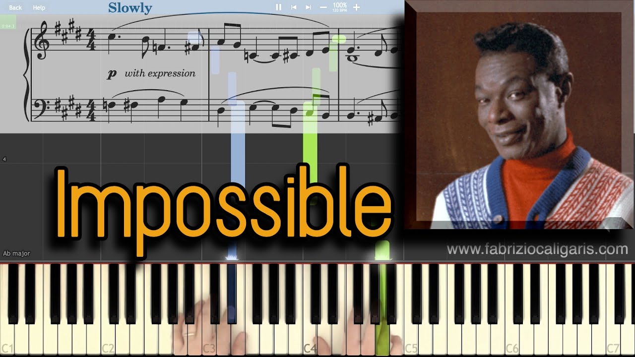 Impossible - Nat King Cole - Piano Cover - PDF - Midi