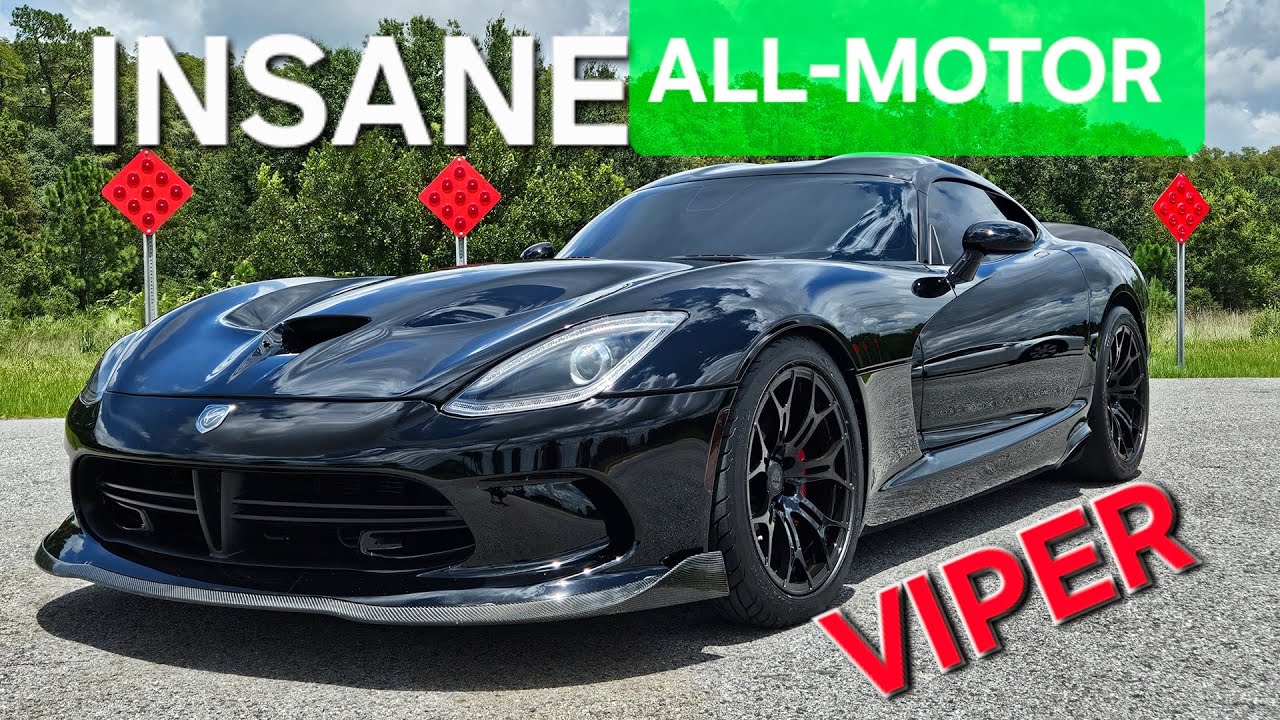 INSANE ALL MOTOR VIPER Dragy Times! We installed a drag pack on our Viper and ran a CRAZY new 60-130