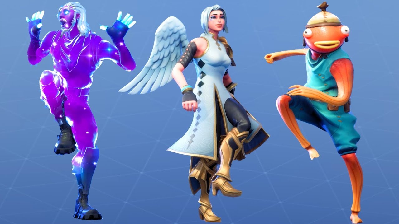 Fortnite All Dances Season 1-7 Updated to Lazy Shuffle