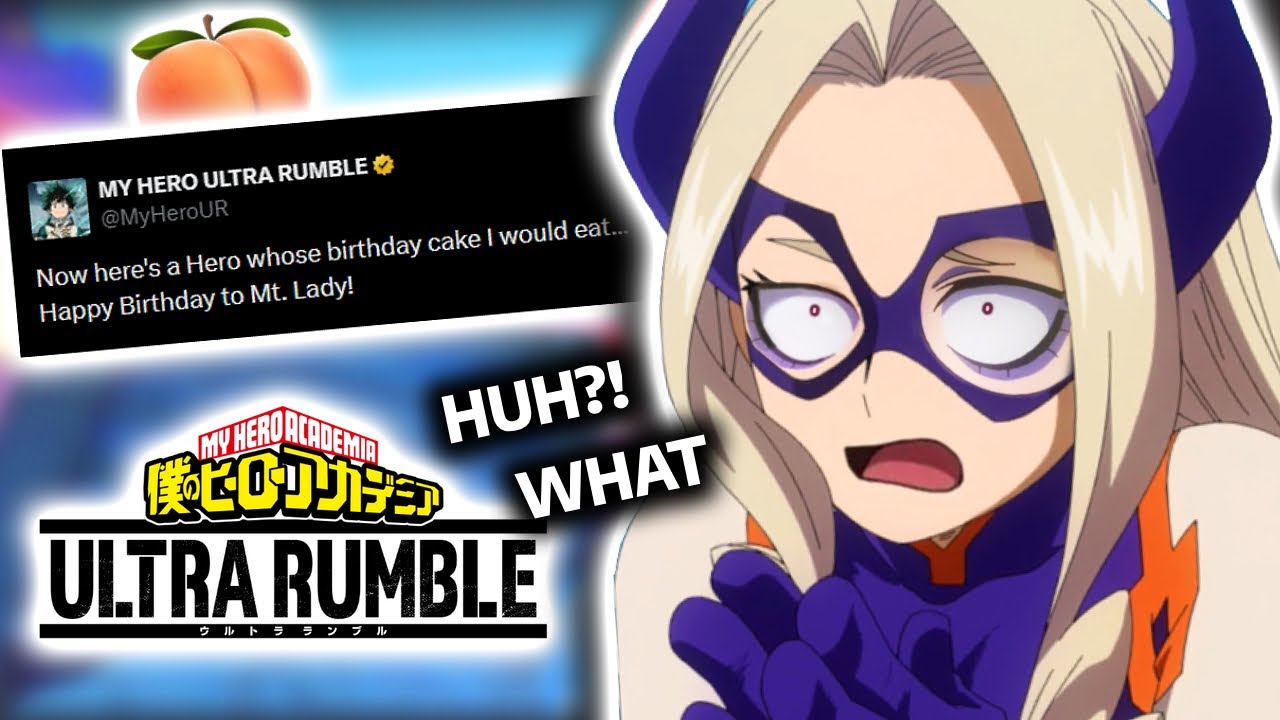 My Hero Ultra Rumble's Social Media is INSANELY UNHINGED