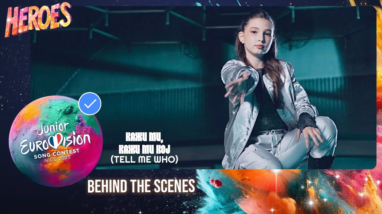 Tamara Grujeska - Kazi mi, kazi mi koj - Behind The Scenes - Junior Eurovision 2023