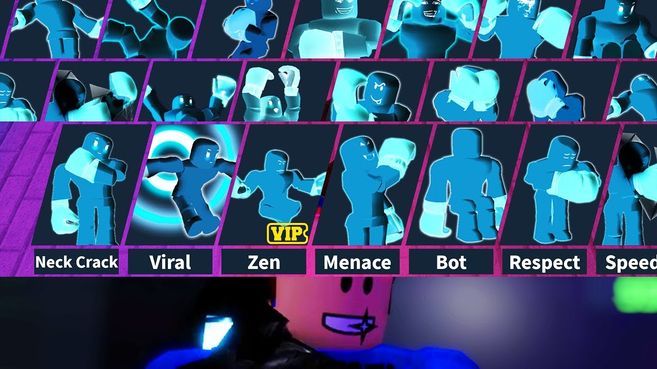 ВСЕ ВСТУПИТЕЛЬНЫЕ АНИМАЦИИ в Roblox Boxing League (+VIP)