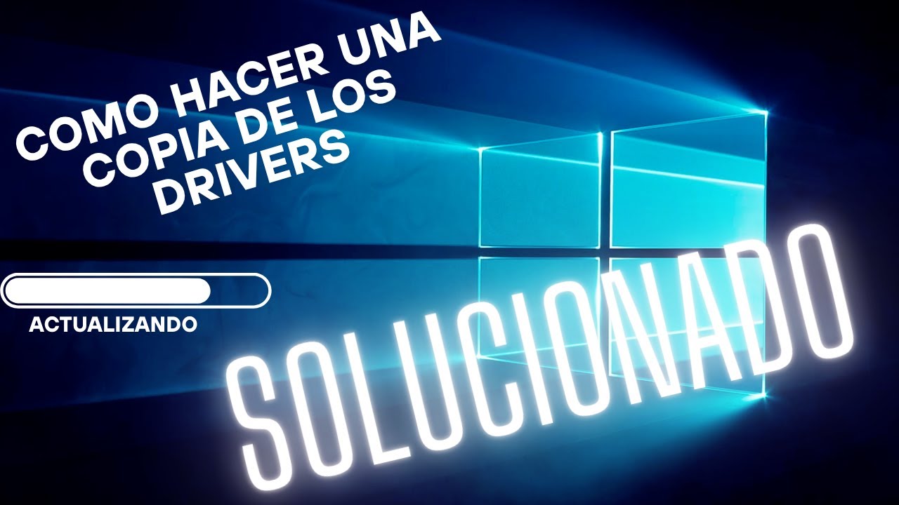 Como hacer un respaldo de los drivers en cualquier windows.