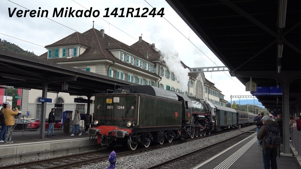 141R1244 auf Herbstfahrt ins Berner Oberland