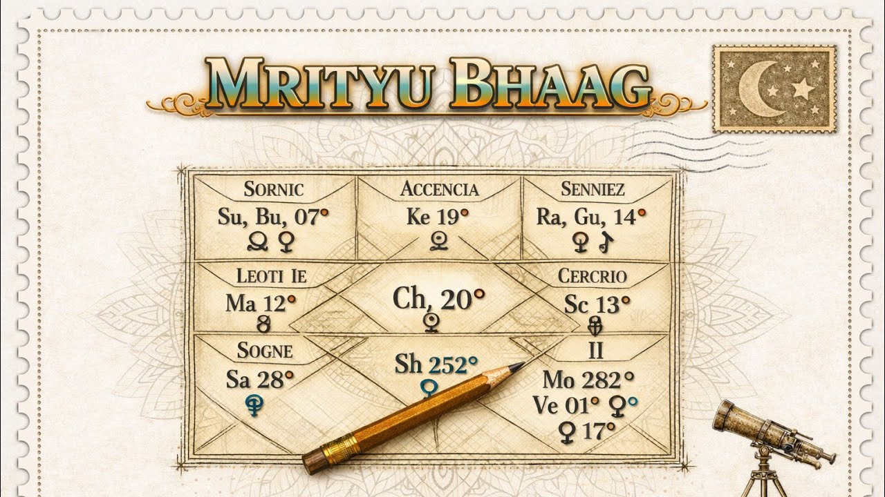 Mrityu bhag & bad result of a planet in vedic astrology