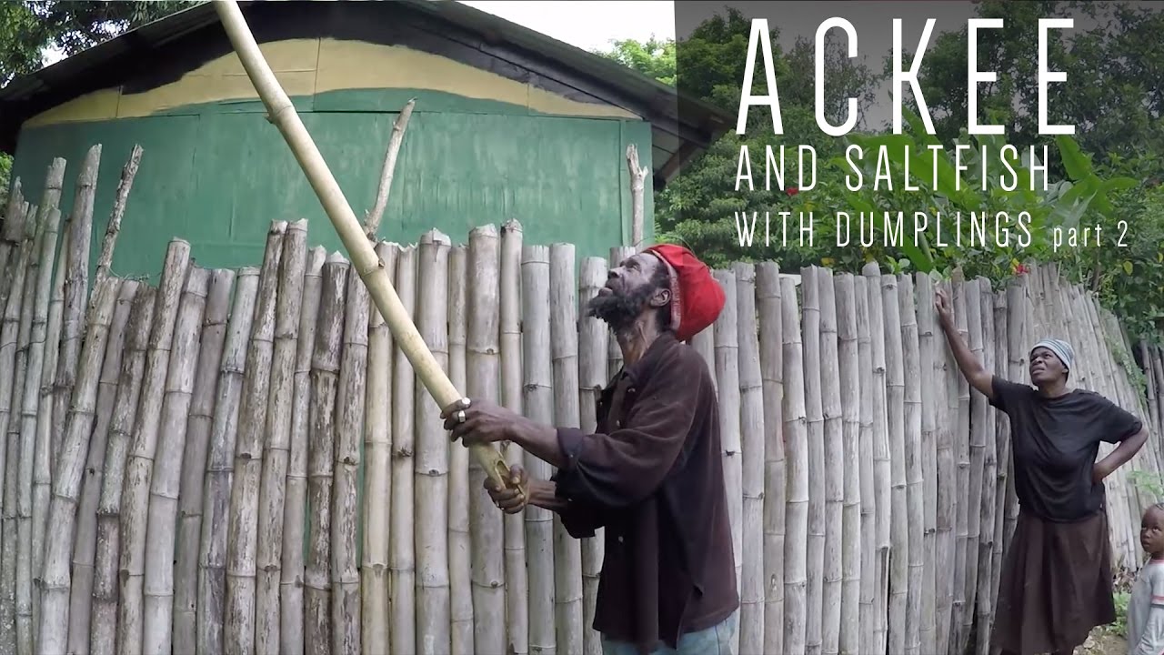 Ackee and Saltfish with Dumplings part 1