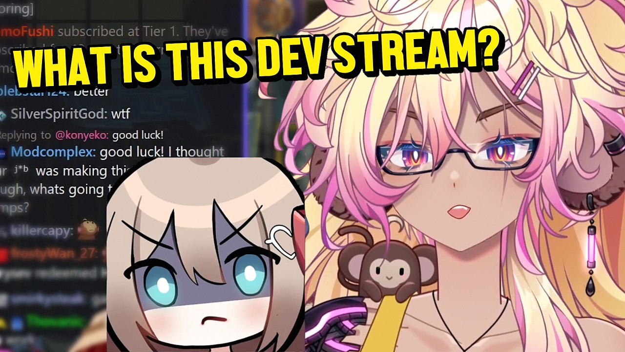 Kokonuts Calls Neuro During Her Dev Stream