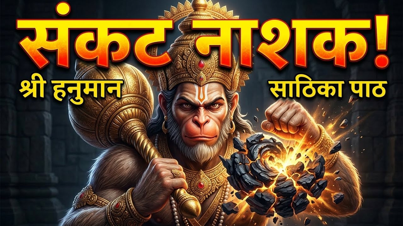 श्री हनुमान साठिका पाठ | Shri Hanuman Sathika Paath | संकट नाशक हनुमान स्तुति