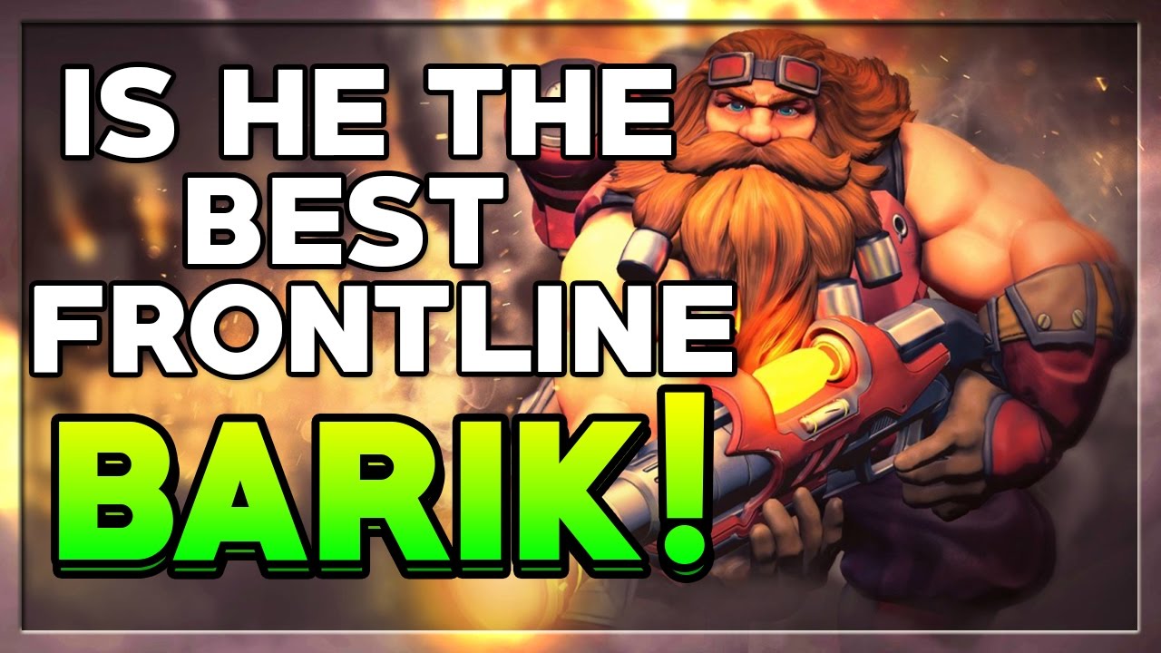 The Best Frontline! Super Strong Turrets! - Paladins Barik Gameplay