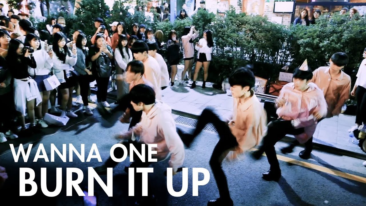 워너원(Wanna One) 'Burn It Up(활활)' 미친 안무 Cover (PMP 홍대 버스킹 직캠)
