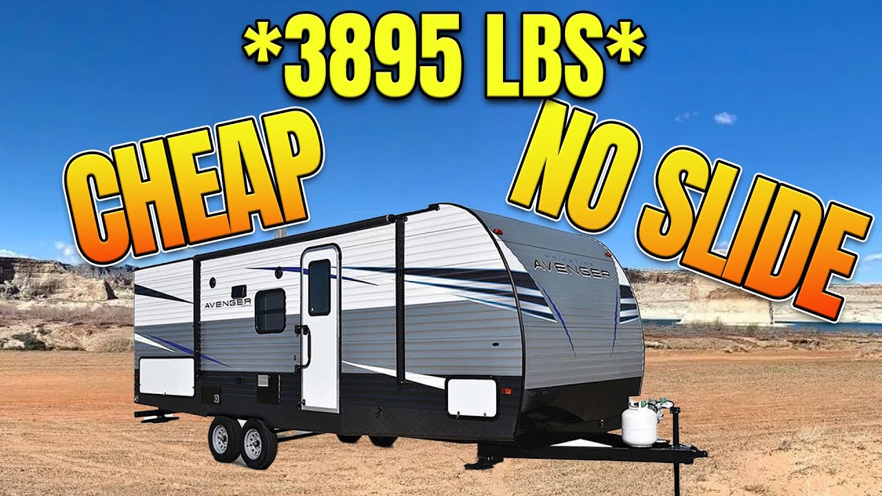 AFFORDABLE / NO Slide / 3895 LBS / Tiny Travel Trailer.