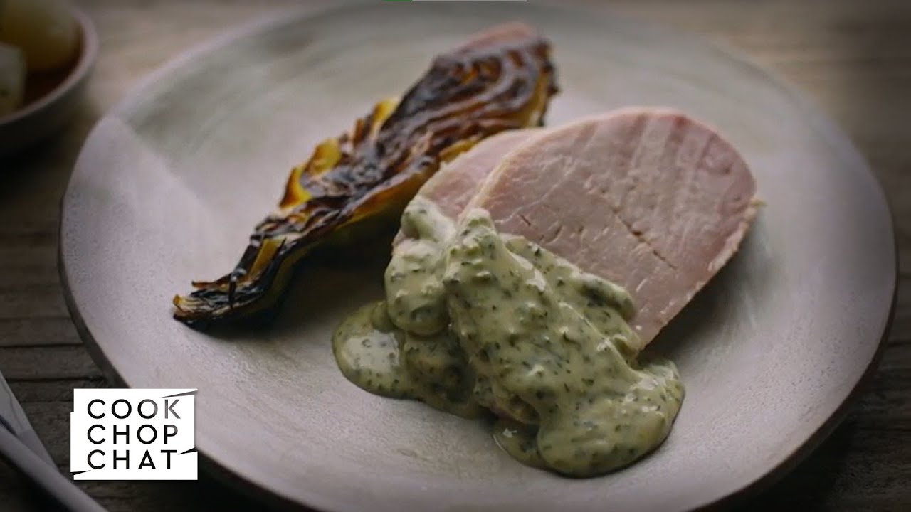 Chef Moriarty's Slow Roasted Bacon And Cabbage With Parsley Sauce